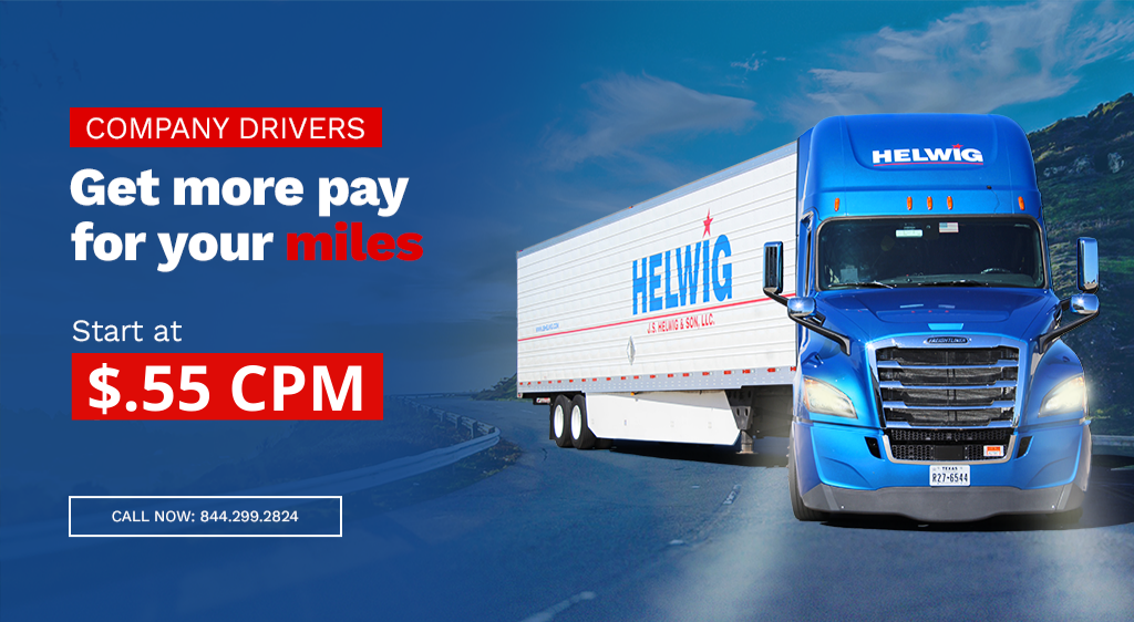 How many miles do truckers drive a day on average?